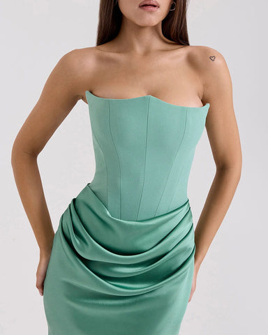 Garden-Soirée-Ivory-Strapless-Corset-Midi-Dress-13
