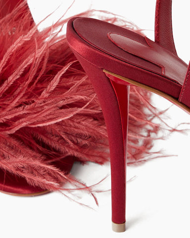Glamorous-Evening-Feather-Ankle-Strap-Sandal-Heels-5