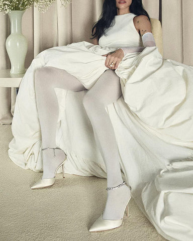 Glamorous-Evening-Crystal-Ankle-Strap-Satin-Heels-Wedding shoes