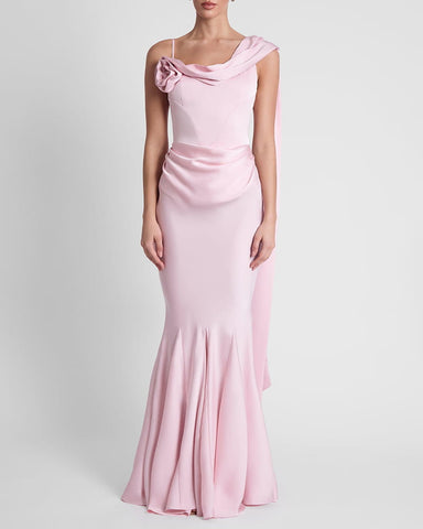 Romantic-Evening-Ruffled-Satin-Mermaid-Dress-11
