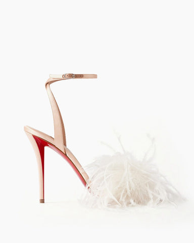 Glamorous-Evening-Feather-Ankle-Strap-Sandal-Heels-7