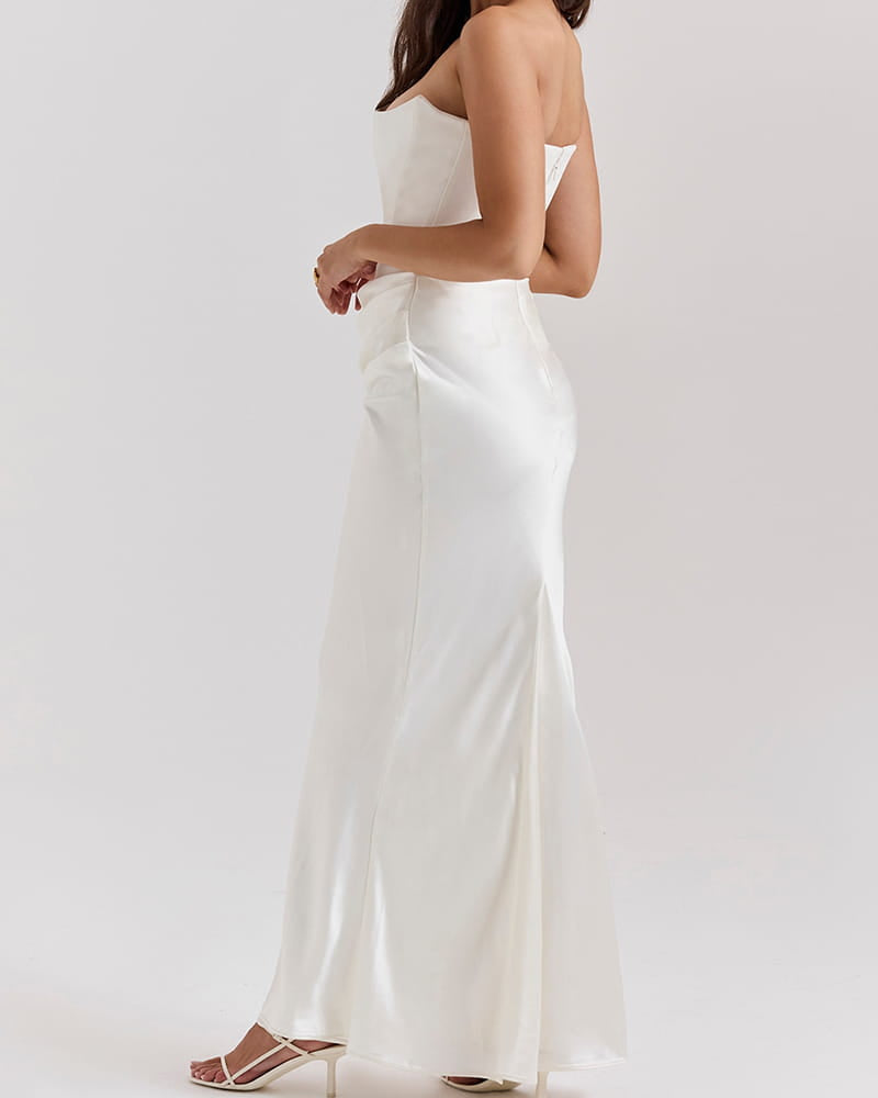 Garden-Soirée-Ivory-Strapless-Corset-Midi-Dress-34
