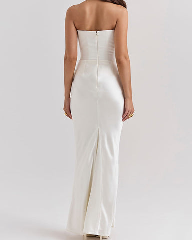 Garden-Soirée-Ivory-Strapless-Corset-Midi-Dress-33