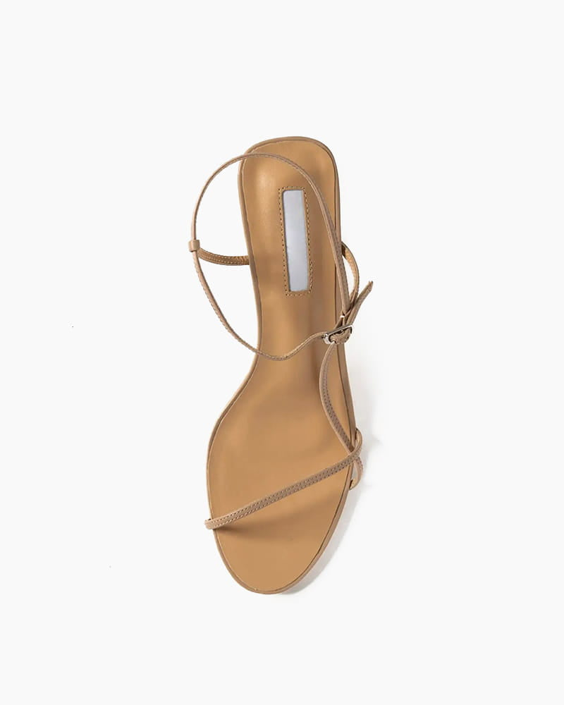 Elegant Evening Block Heel Dress Sandal Brown / US 6 Elegant Evening Block Heel Dress Sandal Brown / US 6
