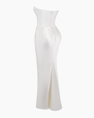 Garden-Soirée-Ivory-Strapless-Corset-Midi-Dress-36