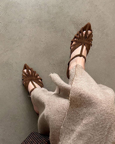 Summer-Stroll-Pointed-Toe-Woven-Suede-Mules-13