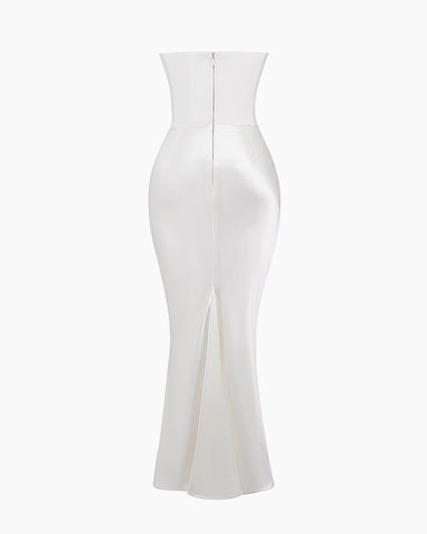 Garden-Soirée-Ivory-Strapless-Corset-Midi-Dress-35