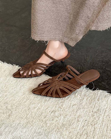 Summer-Stroll-Pointed-Toe-Woven-Suede-Mules-12