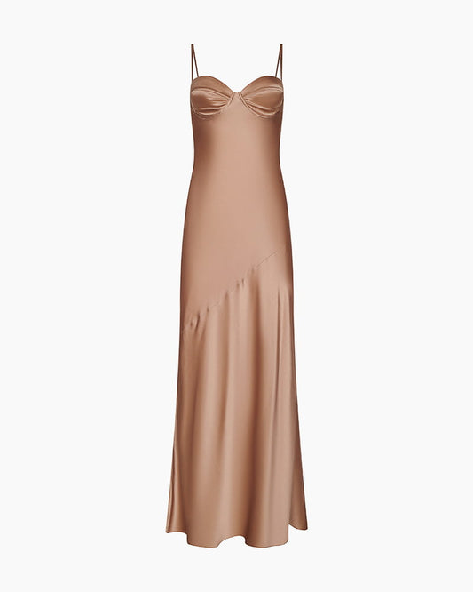 Romantic-Evening-Satin-One-Shoulder-Formal-Gown-5