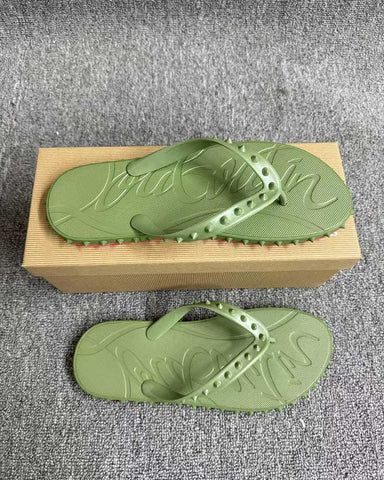 Casual Beach Rubber Studded Flip Flop Sandals