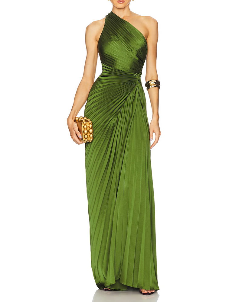 Glamorous-Evening-Pleated-One-Shoulder-Maxi-Dress-3