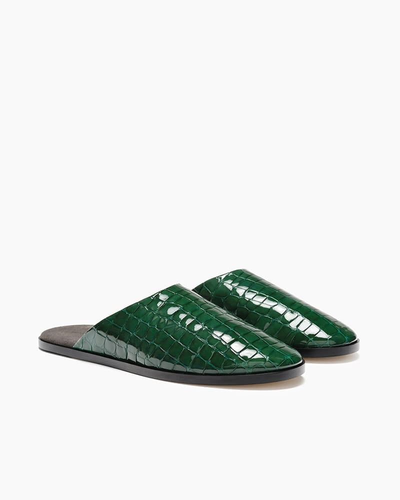Urban-Lounge-Croc-Embossed-Slide-Mules-8