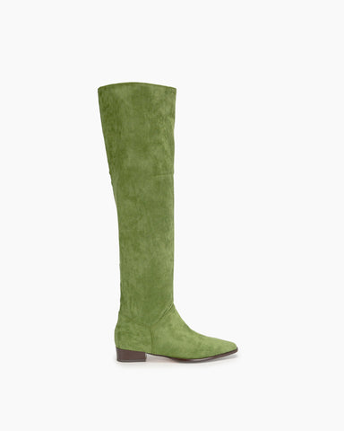 Wide Calf Knee High Pull On Fall Weather Winter Boots Success