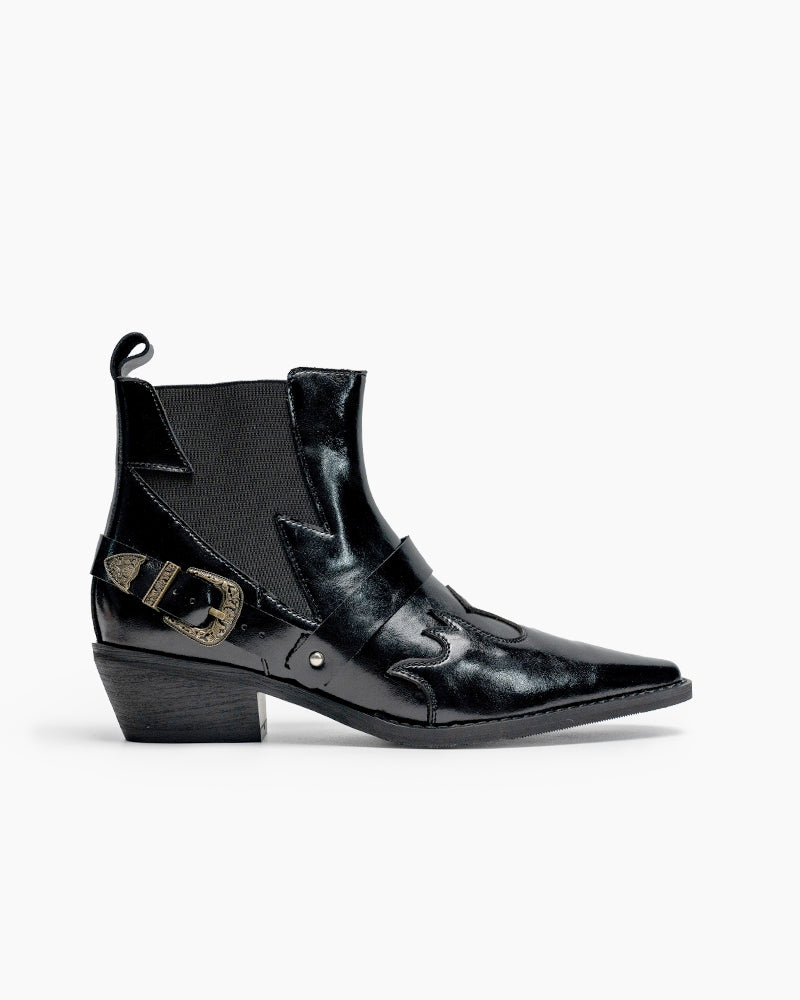 Genuine-Leather-Fashion-Printing-Autumn-Ankle-Boots