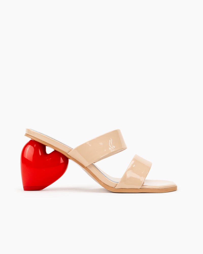 Love-Design-Chunky-Block-High-Heel-Double-Two-Straps-Sandals