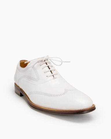 Men's Handmade Leather Oxfords Lace-up Formal Shoes