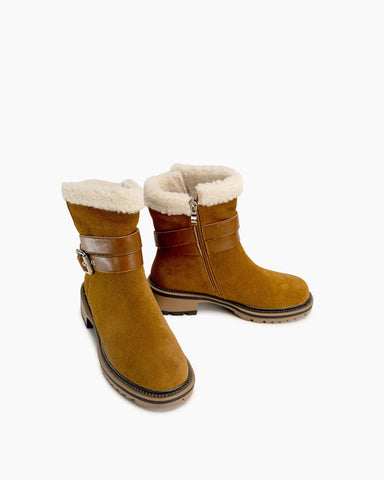 Multi-Strap-Ankle-Block-Heel-Snow-Boots