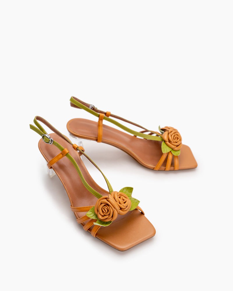 flower-embellished-lace-up-ankle-strap-mid-heel-sandals