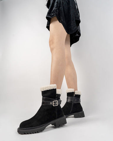 Multi-Strap-Ankle-Block-Heel-Snow-Boots