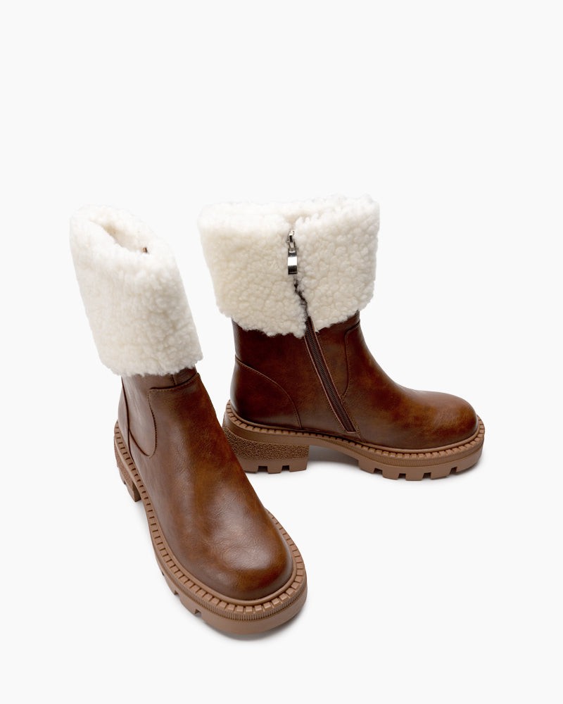 Warm-Fur-Lined-Side-Zipper-Winter-Ankle-Boots