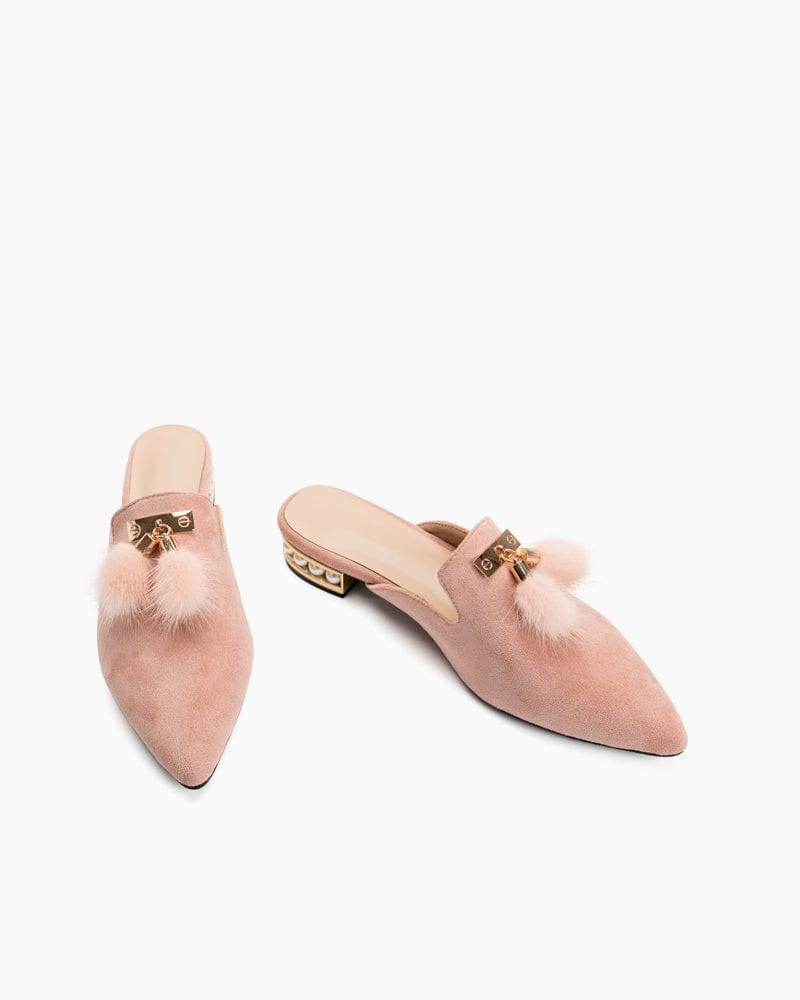 Flat Tassel Mules