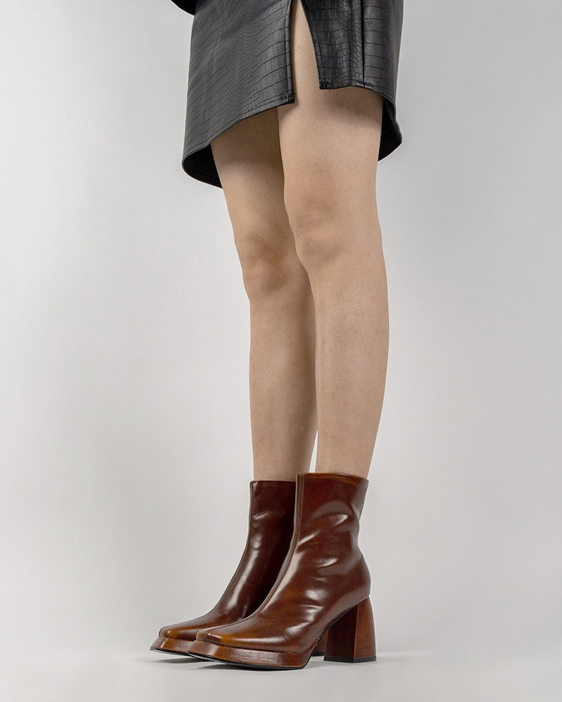 Square-Toe-Block-Chunky-Heeled-Platform-Mid-Calf-High-Heels-Boots