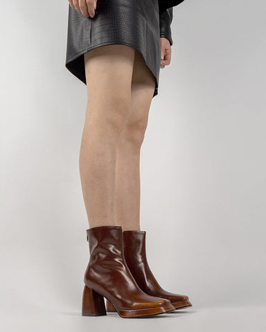 Square-Toe-Block-Chunky-Heeled-Platform-Mid-Calf-High-Heels-Boots