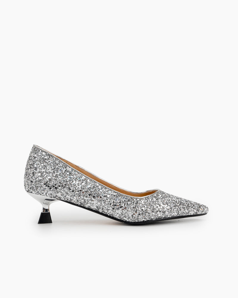 Sequin-Decor-Pointed-Toe-Elegant-Stiletto-Wedding-Shoes-Pumps