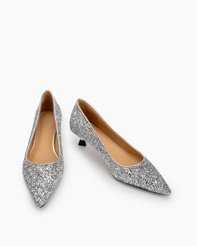 Sequin-Decor-Pointed-Toe-Elegant-Stiletto-Wedding-Shoes-Pumps