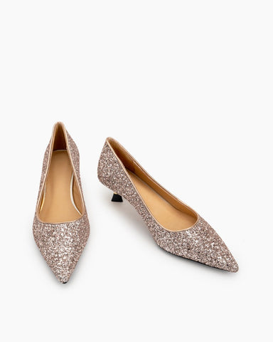 Sequin-Decor-Pointed-Toe-Elegant-Stiletto-Wedding-Shoes-Pumps