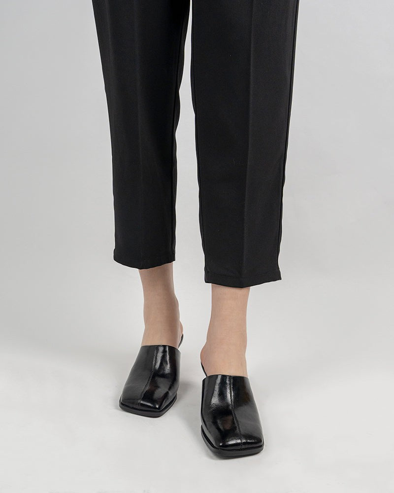 Square-Toe-Solid-Mule-Heeled-Slides