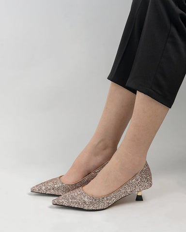 Sequin-Decor-Pointed-Toe-Elegant-Stiletto-Wedding-Shoes-Pumps