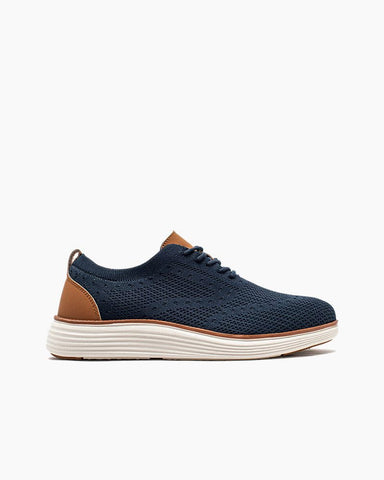 Men's Knit Wingtip Oxford Brogue Sneaker