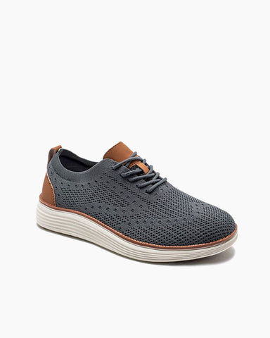 Men's Knit Wingtip Oxford Brogue Sneaker