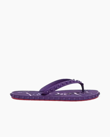 Casual Beach Rubber Studded Flip Flop Sandals