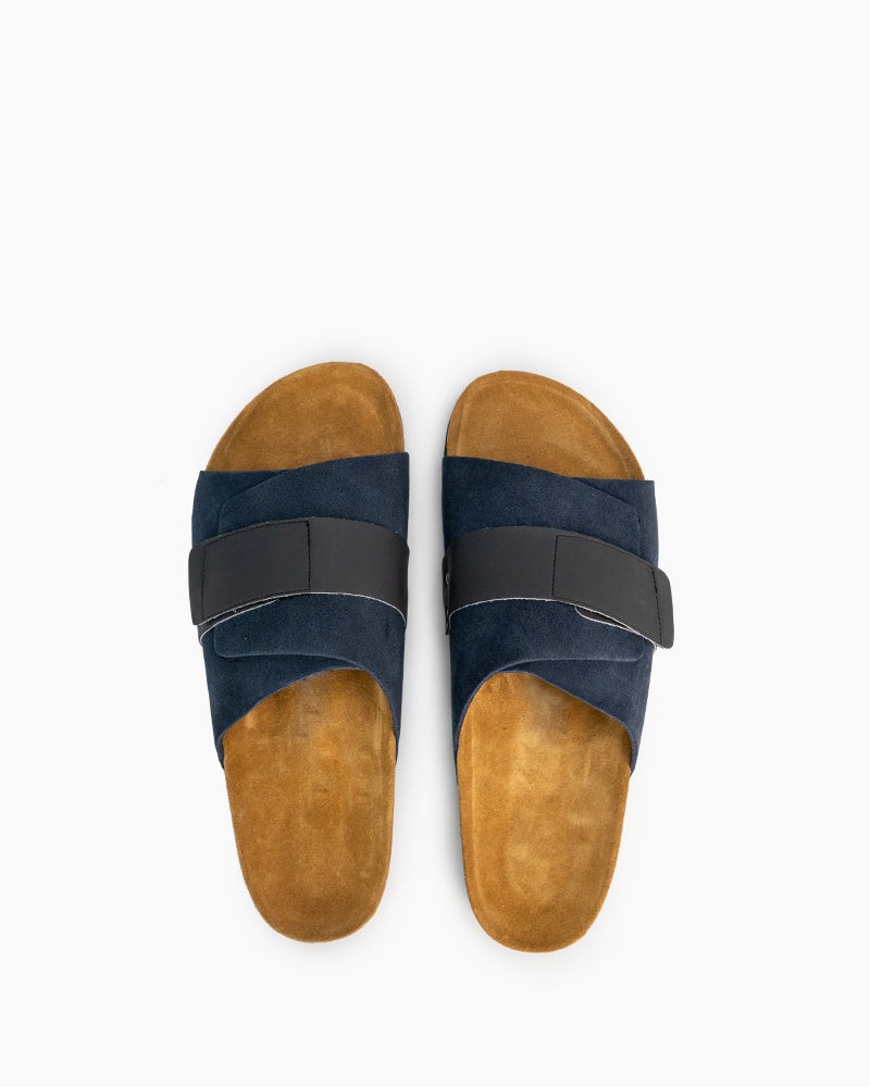 Men's-Fashion-Cork-Footbed-Leather-Slippers-Sandals