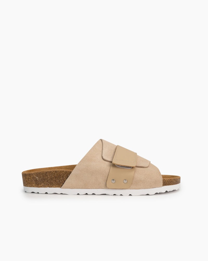 Men's-Fashion-Cork-Footbed-Leather-Slippers-Sandals