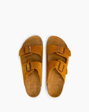 Men's-Adjustable-Buckle-Cork-Footbed-Suede-Slippers