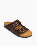 Men's-Adjustable-Buckle-Cork-Footbed-Suede-Slippers