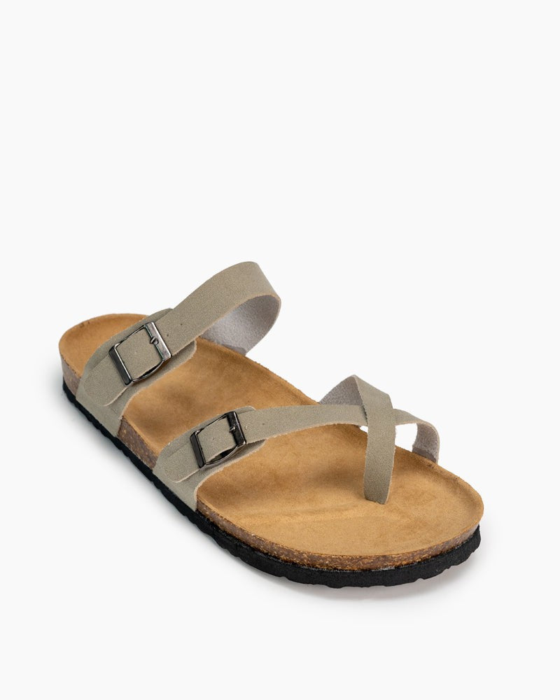 Adjustable-Buckle-Straps-Cork-footbed-Thong-Sandals