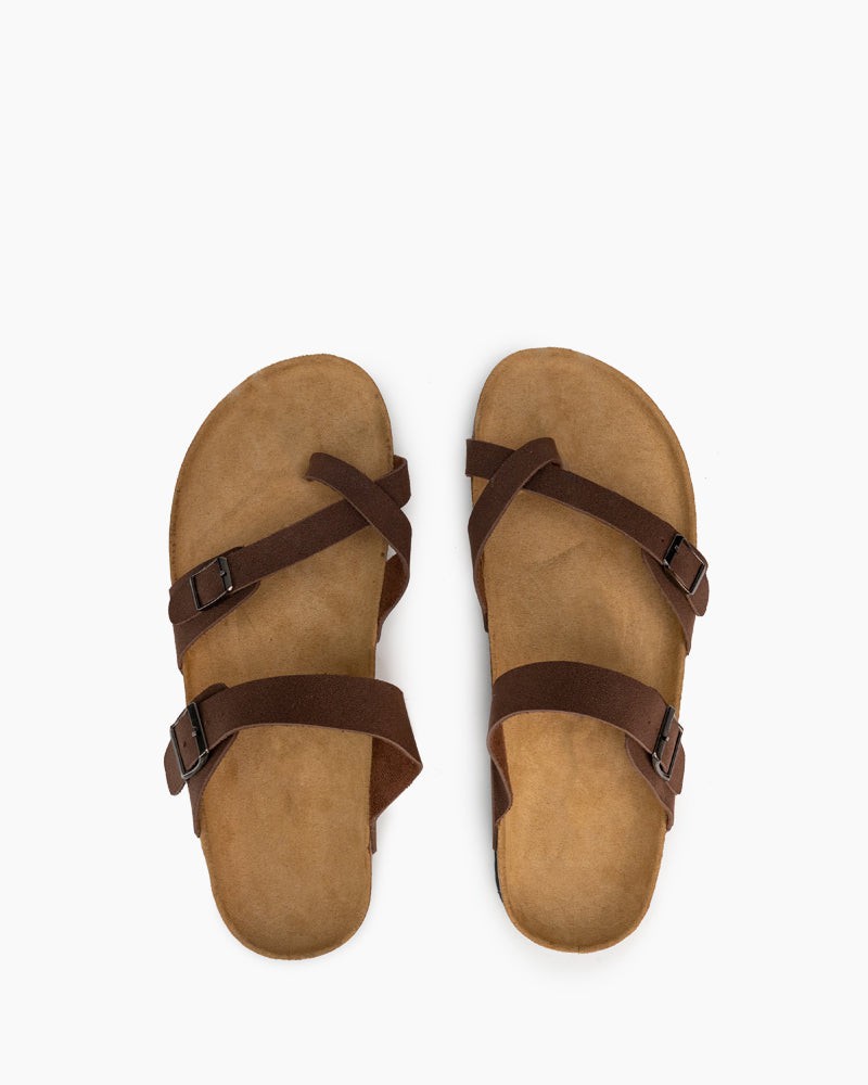 Adjustable-Buckle-Straps-Cork-footbed-Thong-Sandals