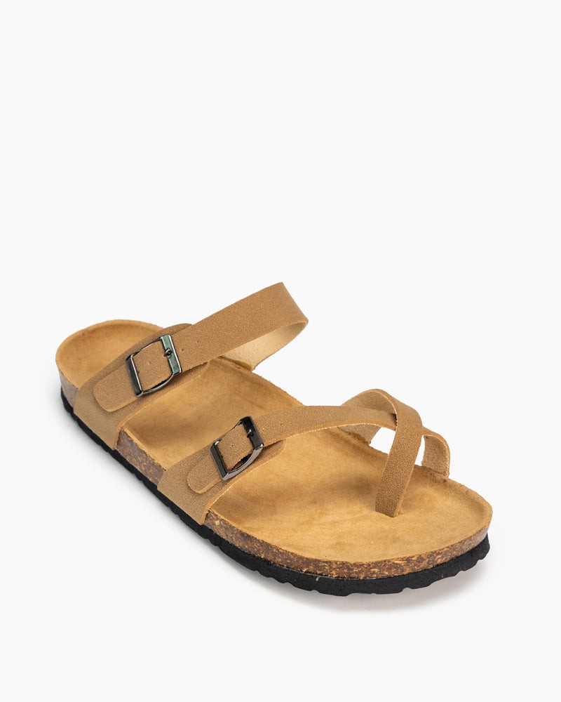 Adjustable-Buckle-Straps-Cork-footbed-Thong-Sandals