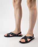 Men's-Cross-Band-Summer-Beach-Leisure-Sandals