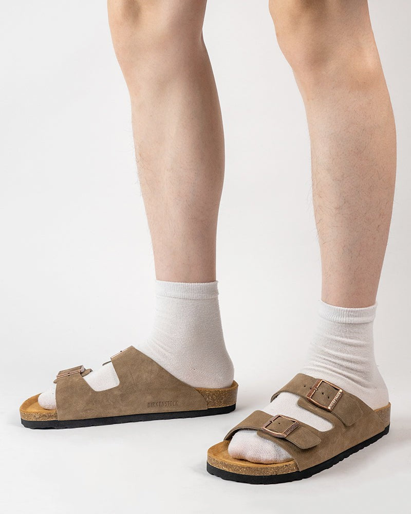 Men's-Adjustable-Buckle-Cork-Footbed-Suede-Slippers
