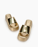 Wrapped Midsole Comfortable Lightweight Platform Sandals