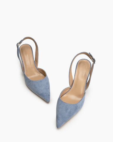 Minimalist-Suede-Pointed-Toe-Mid-Heel-Pumps