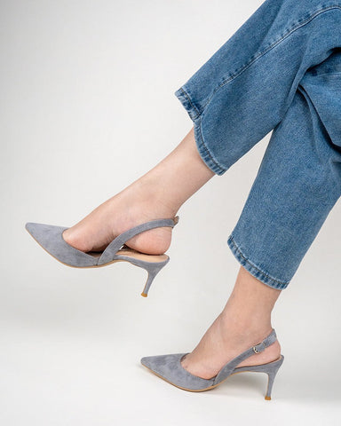 Minimalist-Suede-Pointed-Toe-Mid-Heel-Pumps