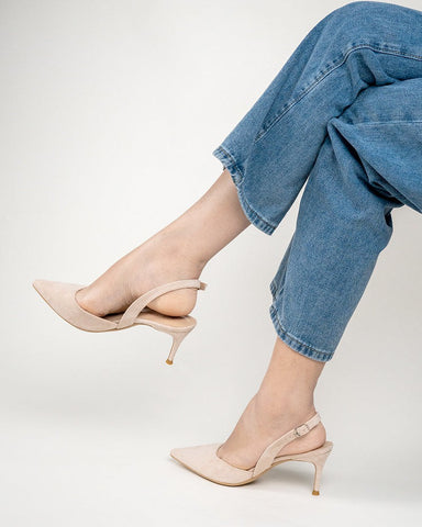 Minimalist-Suede-Pointed-Toe-Mid-Heel-Pumps