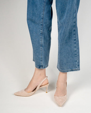 Minimalist-Suede-Pointed-Toe-Mid-Heel-Pumps