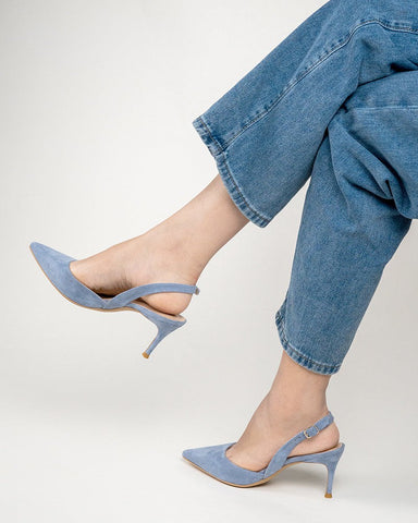 Minimalist-Suede-Pointed-Toe-Mid-Heel-Pumps